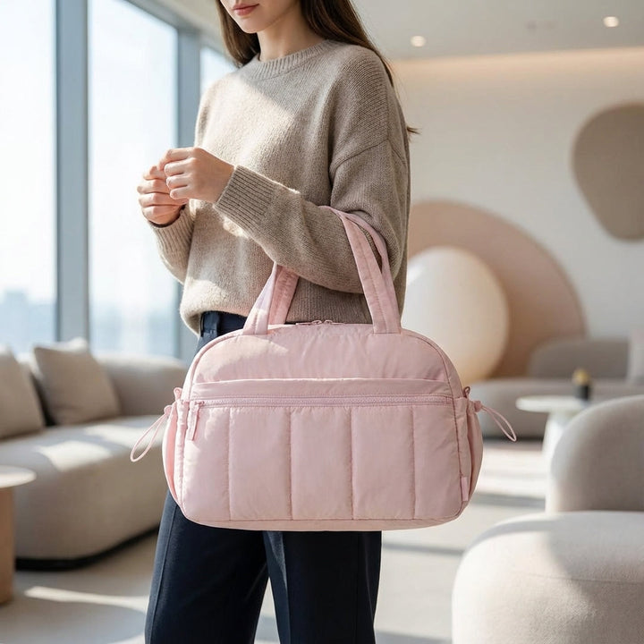 Compacte unisex Aerelle duffeltas. Lichtgewicht, waterbestendig, ideaal als handbagage reistas voor weekendtrips.