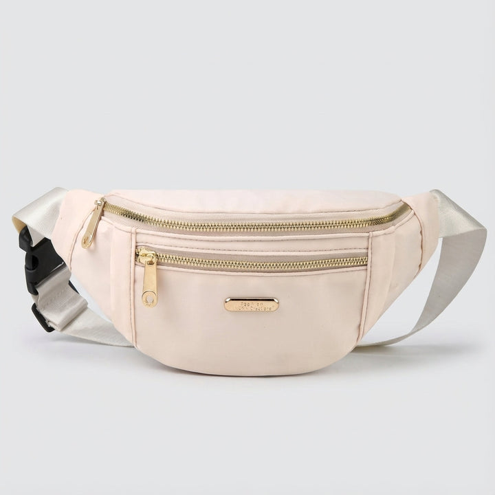 Unisex lichtgewicht nylon heuptas LightPouch, compact design, comfortabel te dragen tijdens wandelen of stedentrips.