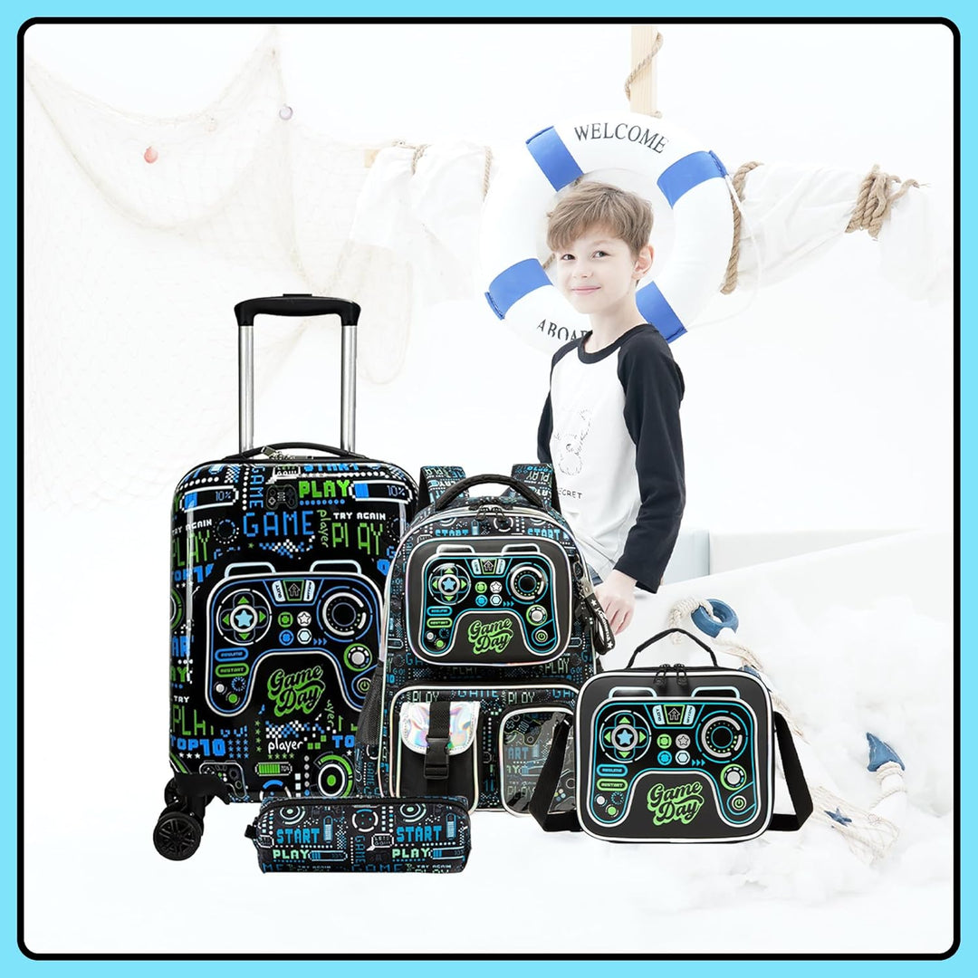 Game Day kinderbagageset: een slimme investering voor comfortabel en stijlvol reizen met kids.