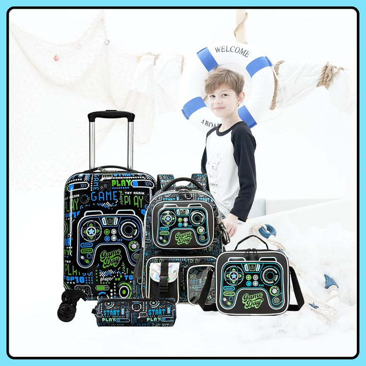 Game Day kinderbagageset: een slimme investering voor comfortabel en stijlvol reizen met kids.