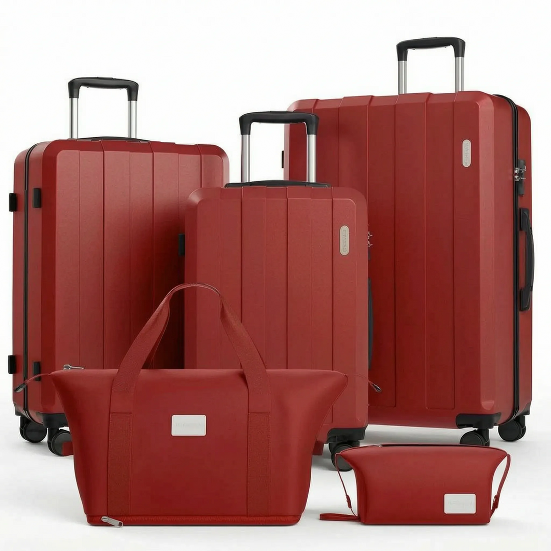Georganiseerde hardcase reisset met slimme indeling en TSA slot, klaar voor jouw volgende avontuur.