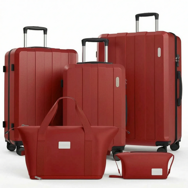 Georganiseerde hardcase reisset met slimme indeling en TSA slot, klaar voor jouw volgende avontuur.