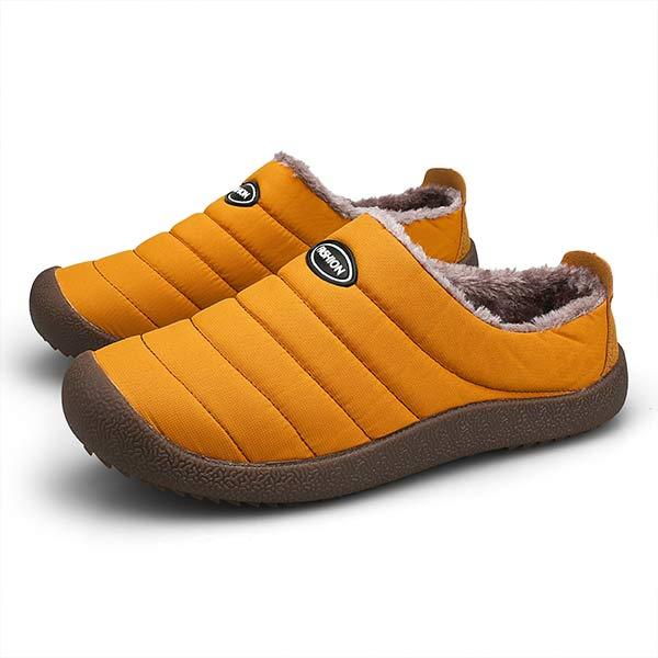 Trendy CozyWarm herenpantoffels, gevoerd als warme binnenschoenen. Optimaal comfort en warmte.