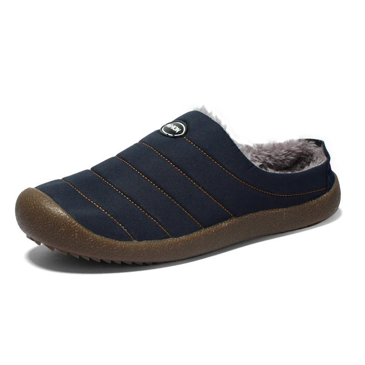 Klassiek instapmodel CozyWarm herenpantoffels, warm en comfortabel gevoerd voor heren.
