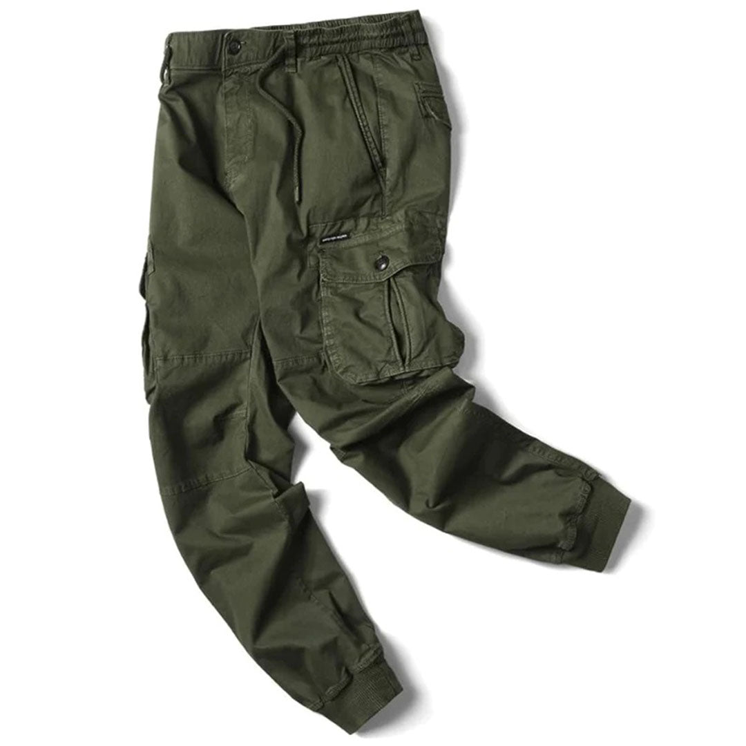 Comfortabele tapered broek voor heren in een moderne streetwear look