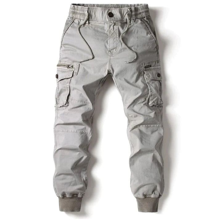 Utilitaire cargobroek heren met stoere details en ruime broekzakken
