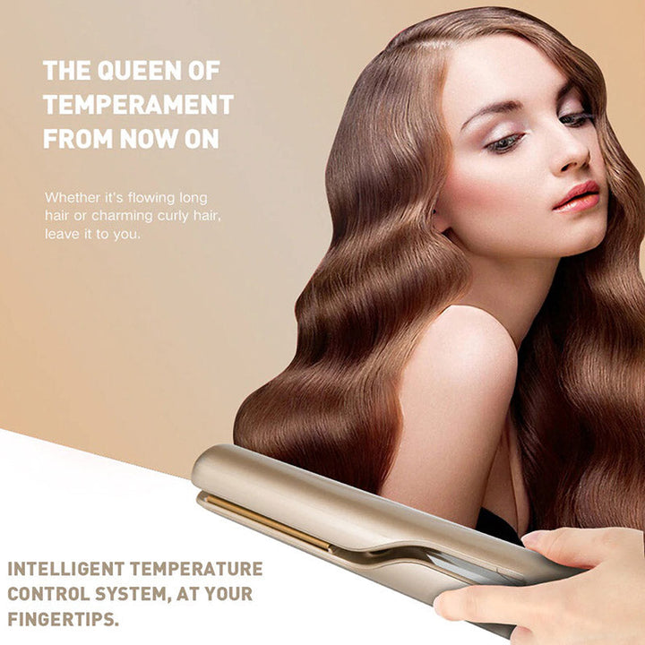 Compacte haarstyler voor dames om moeiteloos te stijlen en te krullen. Ideaal voor thuisgebruik.