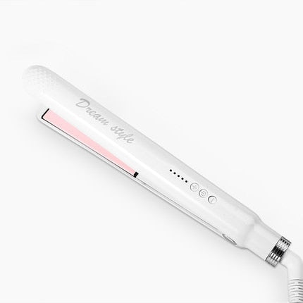 Creëer perfecte krullen of stijl haar met deze HairToolz™ 2-in-1 krul- en stijltang, ideaal voor snel gebruik.