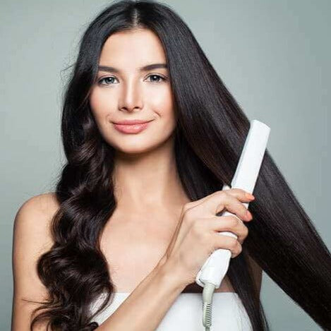 Krultang en stijltang in één, keramisch voor zijdezacht en glanzend haar. Perfecte haarverzorging voor dames.