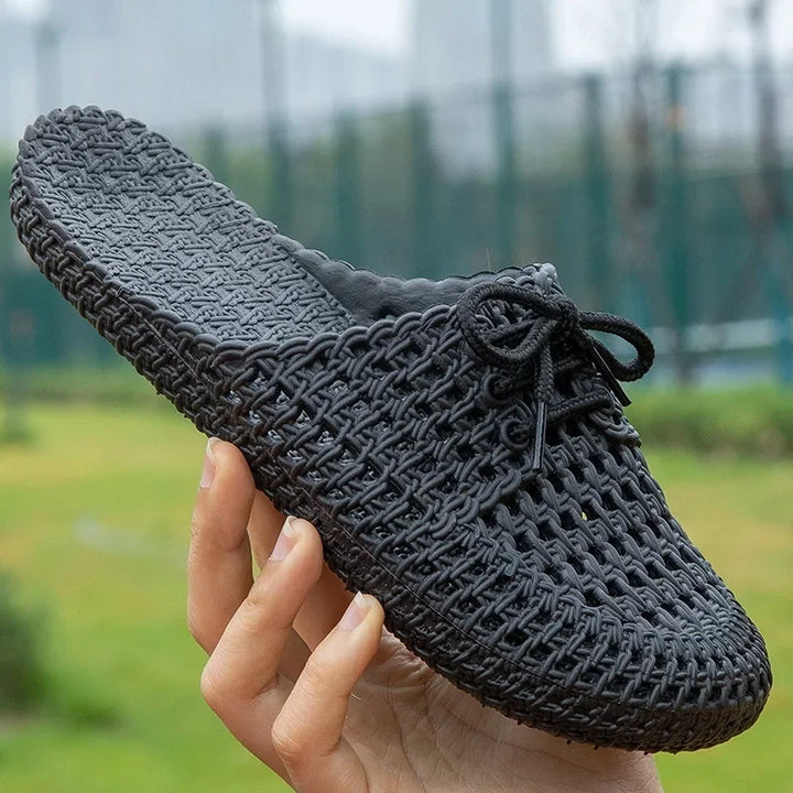 Perfecte dames open teen loafers voor zomerse wandelingen, strand en vrije tijd; ademend comfort.