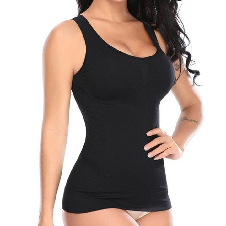 Comfortabele dames cami body shaper, corrigerende onderkleding voor slank figuur en goede ondersteuning.