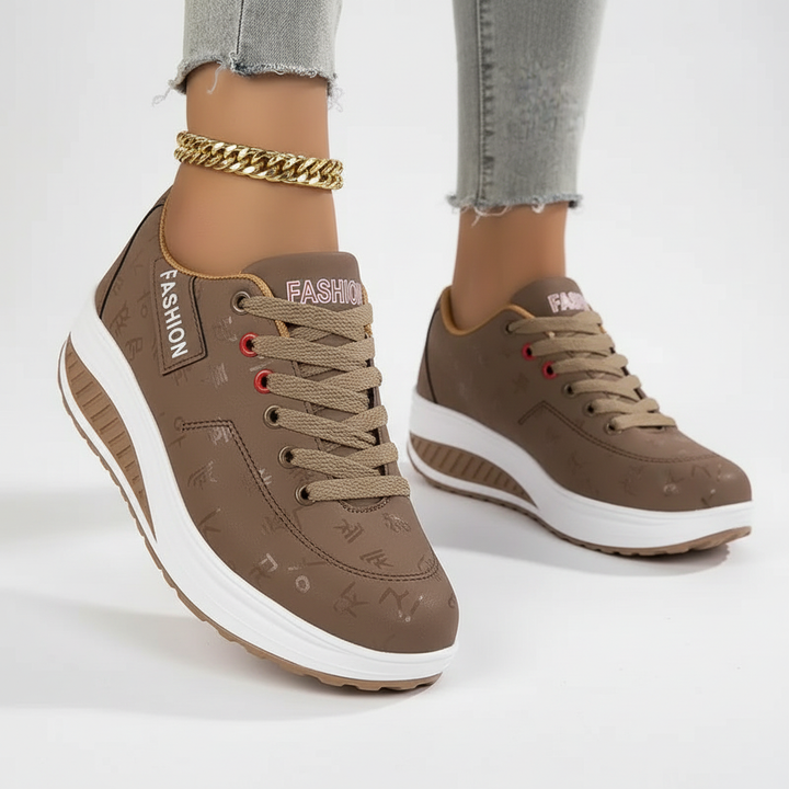 Veelzijdige Amelie dames sneakers; orthopedische schoenen voor zowel sportief als casual gebruik.