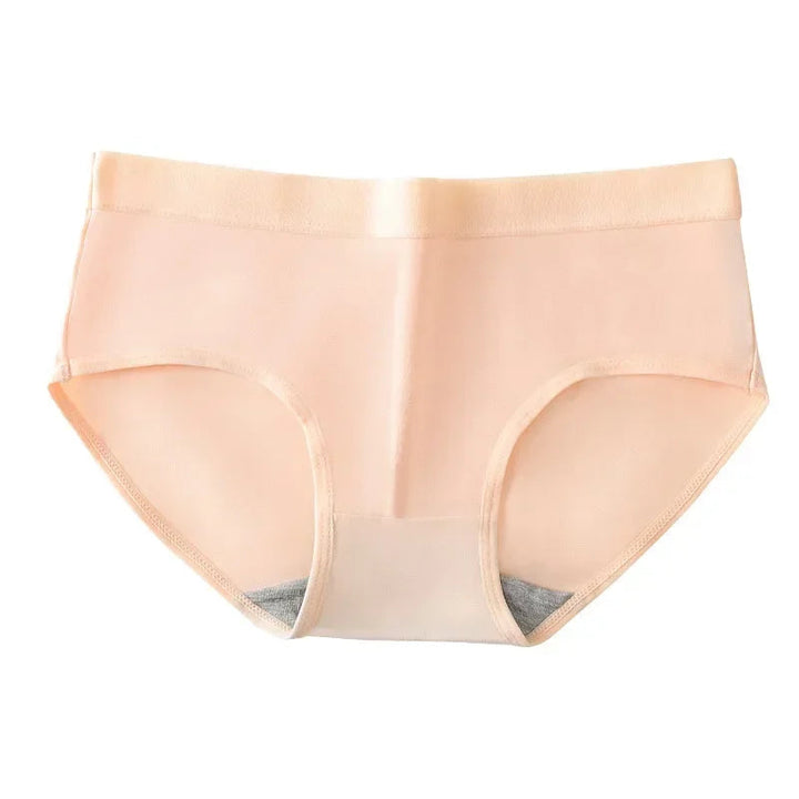 Basic dames ondergoed, beschermend en naadloos, ontworpen voor vrouwen die comfort en lekveiligheid zoeken.