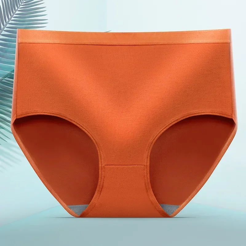 Zwarte naadloze anti-lek slip voor dames, discreet en effectief, biedt optimale lekproof bescherming.