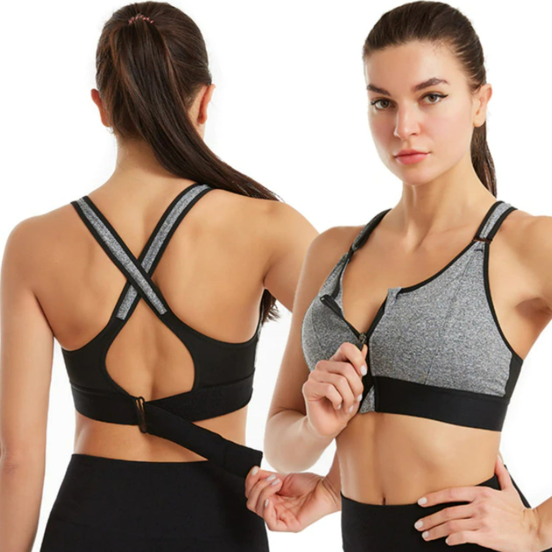 EefkesBra dames anti-stuit sportbh. Vermindert bounce, biedt maximale ondersteuning en comfort voor elke sport.