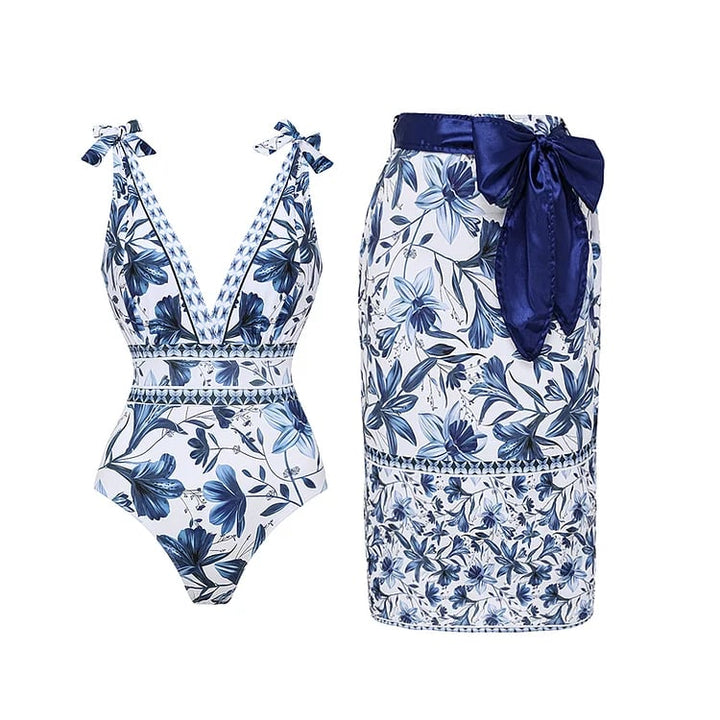 Veelzijdigheid ten top: Nele badpak met rok, perfect voor strand of boulevard.