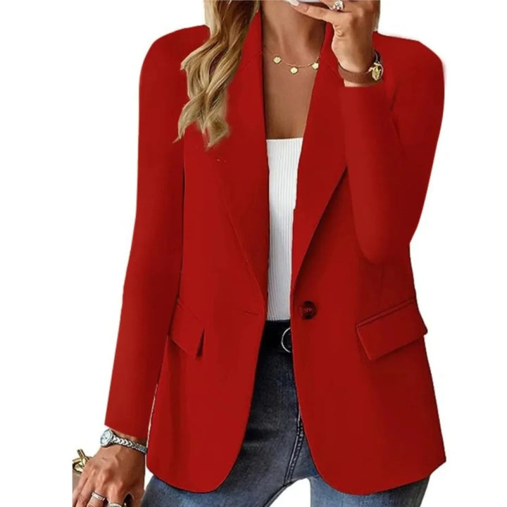 Casual dames blazer: Trendy en comfortabel, makkelijk te combineren voor een ontspannen, stijlvolle look.