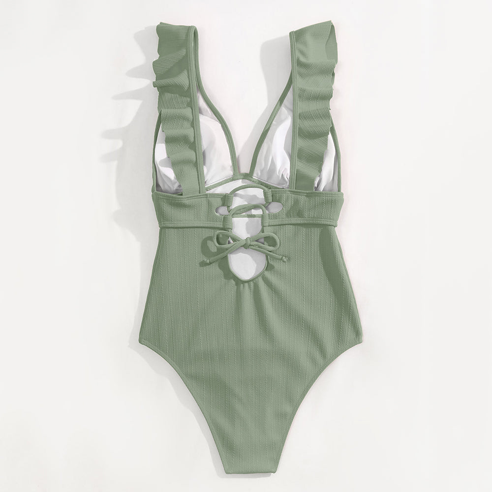 Comfortabel en stijlvol dames badpak, boho patroon, sneldrogend. Ideaal voor strand en zwembad.