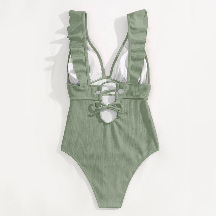 Comfortabel en stijlvol dames badpak, boho patroon, sneldrogend. Ideaal voor strand en zwembad.