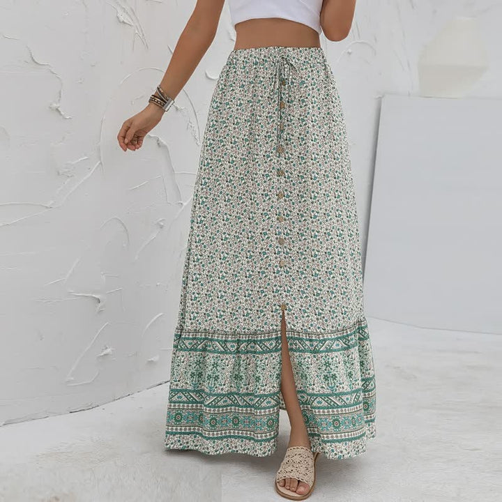 Unieke Split™ boho rok voor dames, comfortabel en stijlvol. De elegante split voegt een moderne touch toe.