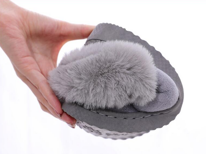 Ergonomische dames bunny pantoffels voor gezondheid en ontspanning, garandeert warme voeten.