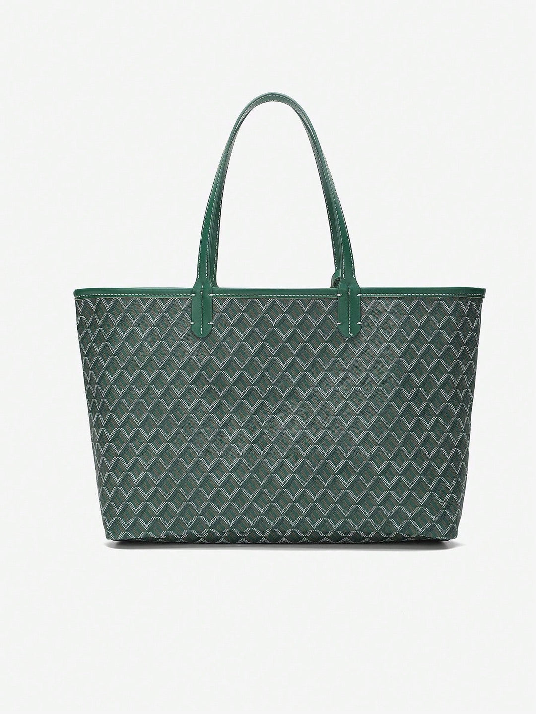Elegante casual handtas, lichtgewicht PVC tote bag, perfect voor dames en studenten.
