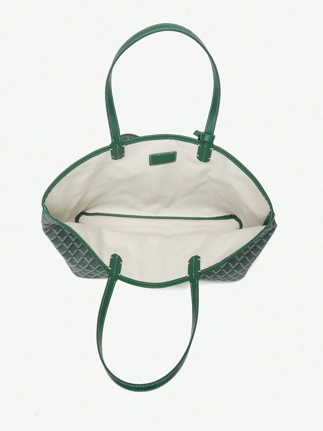 Casual lichtgewicht handtas, duurzame PVC schoudertas voor dames, ideaal voor studenten.