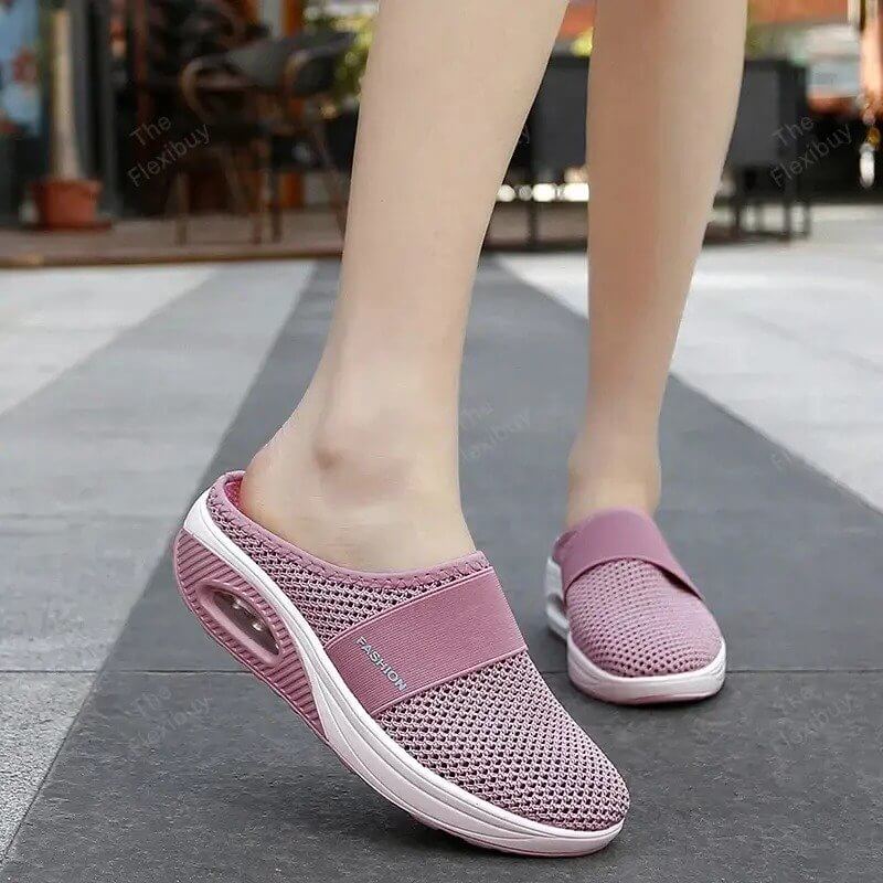 Veelzijdige CloudStep dames schoenen met luchtkussen, ideaal voor dagelijks gebruik en lange wandelingen.