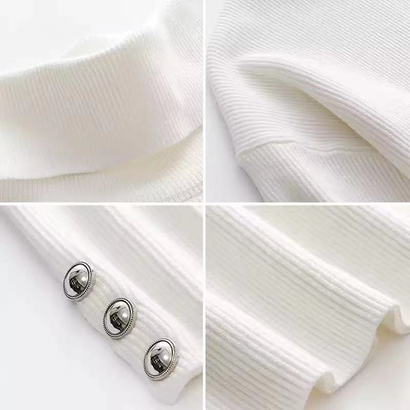Close-up MitzisShirt dames coltrui: Zachte stof en elegante kraag; comfortabel voor alle seizoenen.