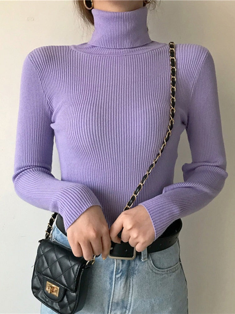 Stijlvolle dames coltrui voor warmte en comfort. Ideaal voor casual winter outfits en modebewuste vrouwen.