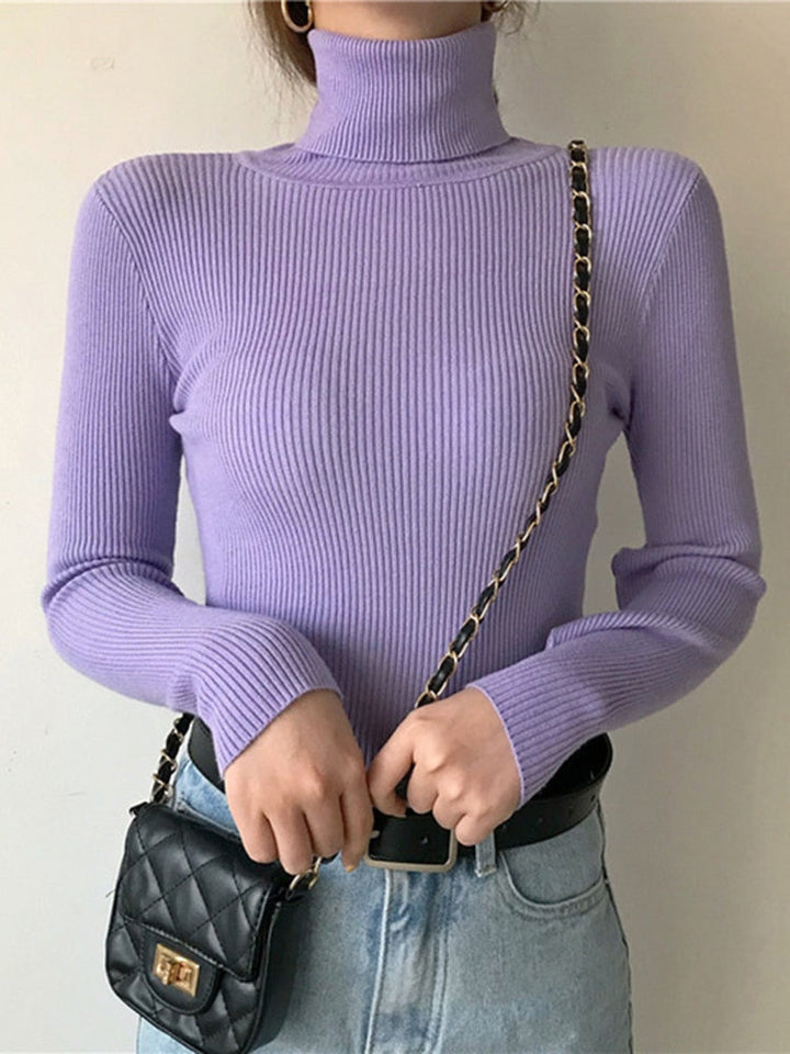 Stijlvolle dames coltrui voor warmte en comfort. Ideaal voor casual winter outfits en modebewuste vrouwen.