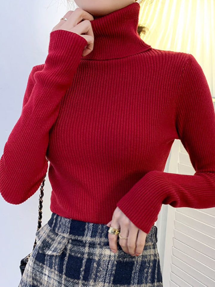 Casual dames coltrui, perfect voor dagelijks comfort. Warme en stijlvolle winterkleding.