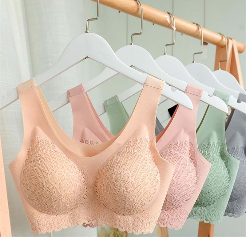 Dames comfort bh multipack (3 stuks) van naadloze, zachte stof voor dagelijks comfort en lichte ondersteuning.