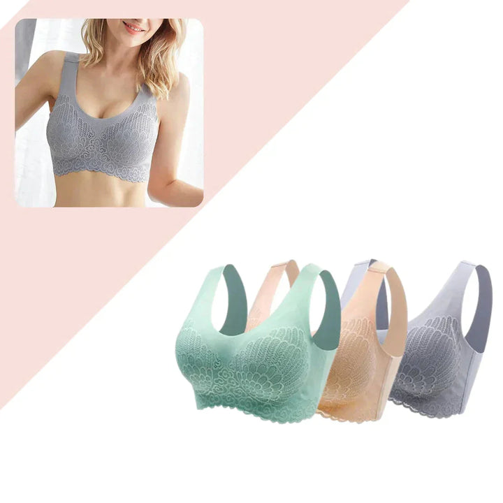 Voordeel multipack dames comfort bh's (3 stuks) voor een zachte en ondersteunende pasvorm de hele dag door.