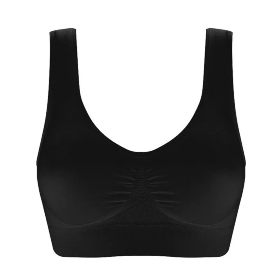 Naadloze en zachte comfort BH voor dames. De beugelvrije CloudBra biedt uitstekende ondersteuning en draagcomfort.