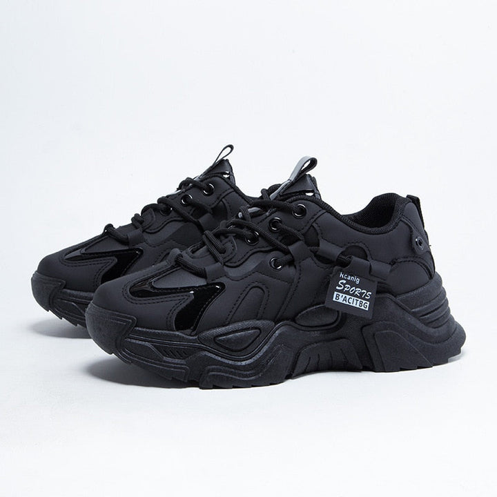 Comfortabele dad sneakers voor dames, perfect voor dagelijks gebruik en vrijetijd. Trendy en ondersteunend.