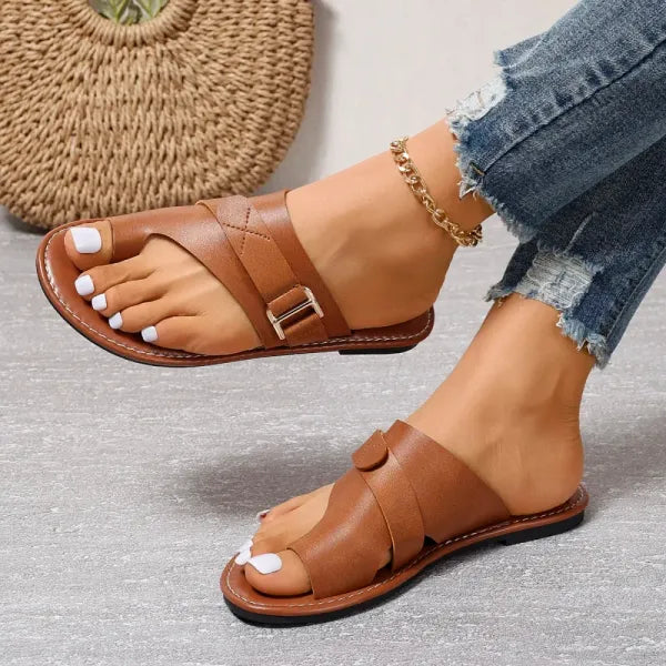 Casual dames slippers, ideaal voor binnen en buiten, bieden comfort en verminderen voetpijn.