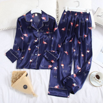 Blauwe Flamingo