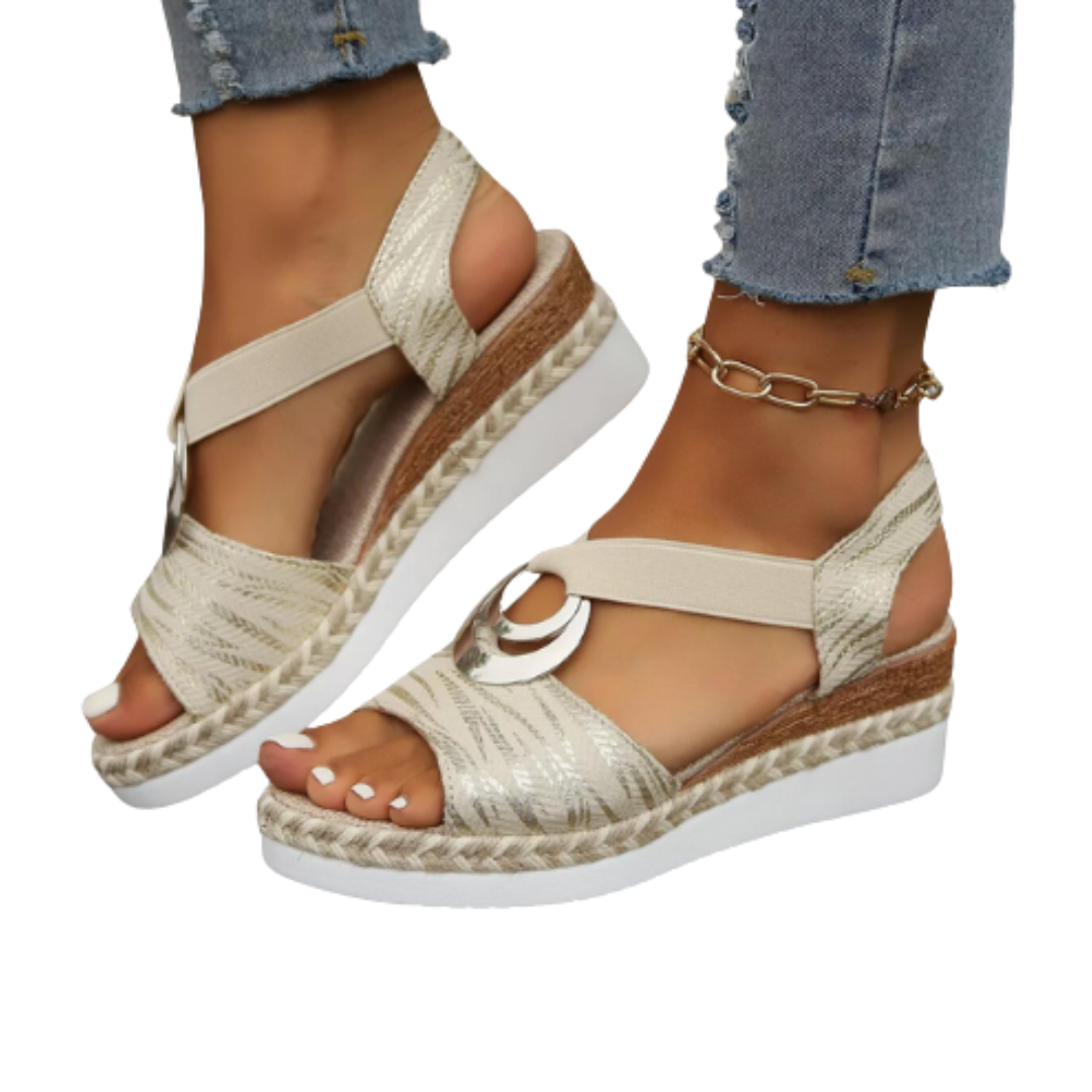 Orthopedische comfortsandalen Clarissa voor dames, bevorderen voetgezondheid en bieden superieure ondersteuning.