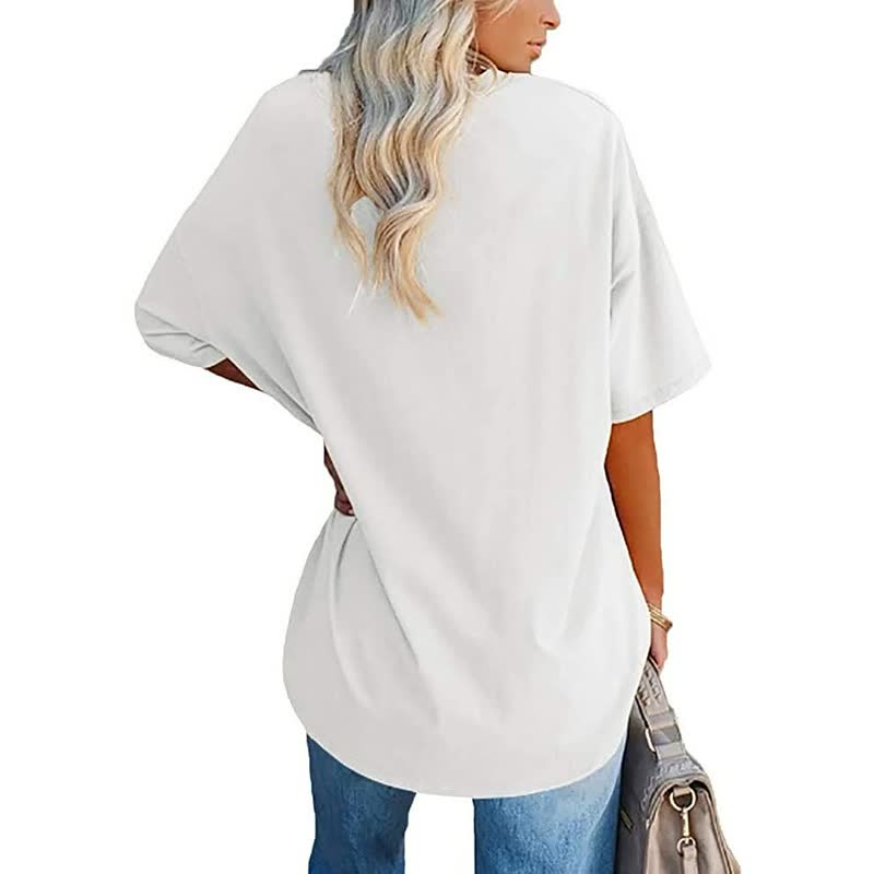 Trendy dames T-shirt van ComfyShirt™, perfect voor een casual look. Comfortabel en veelzijdig.