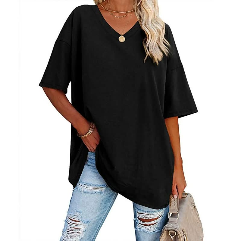 Damesmode: casual ComfyShirt™ T-shirt met relaxte pasvorm, comfortabel en trendy.