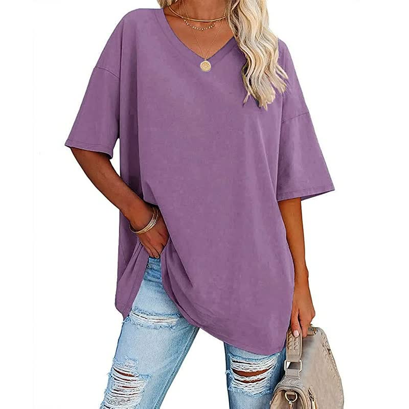 Stijlvol dames T-shirt ComfyShirt™ voor lente/zomer. Comfortabel, trendy en veelzijdig bovenstuk.