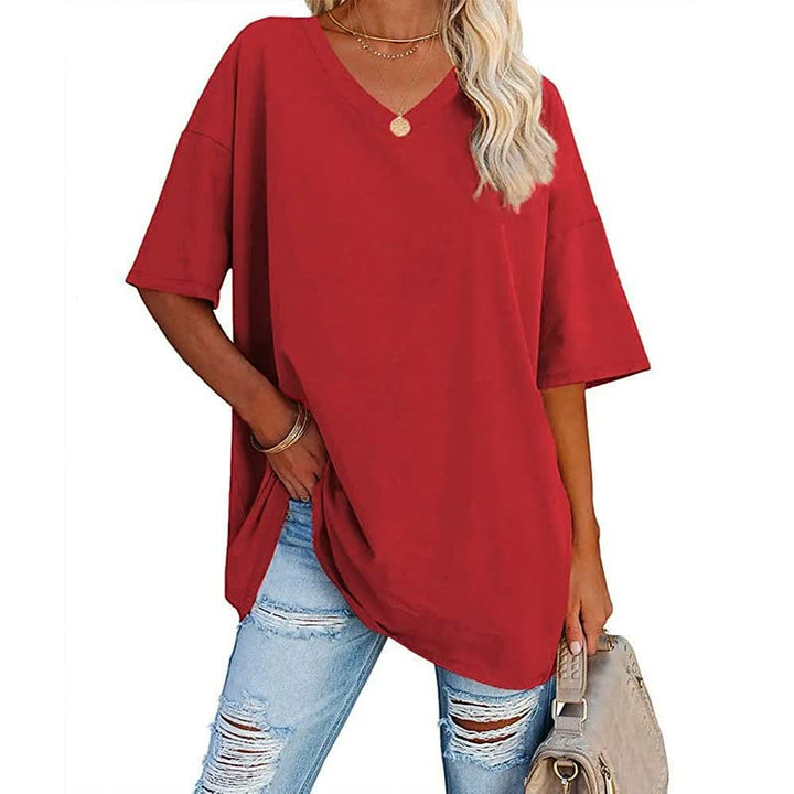Trendy ComfyShirt™: veelzijdig dames T-shirt, comfortabel voor casual en zomerse outfits.