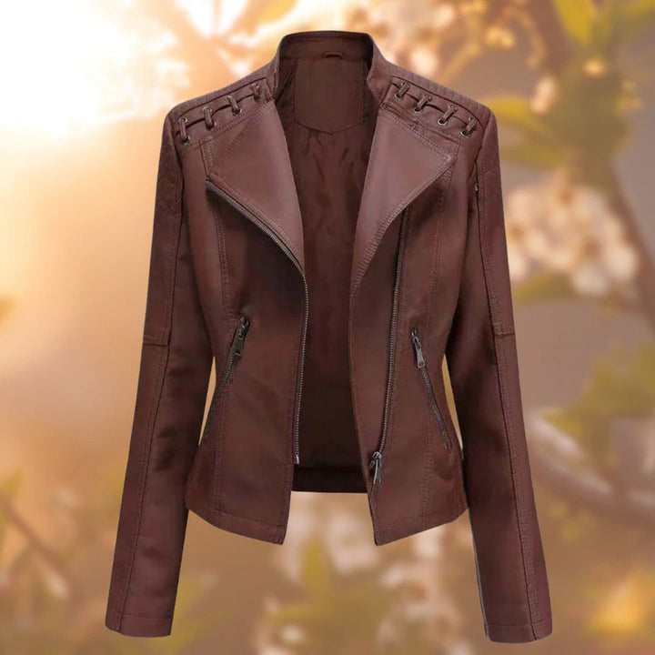 Warme en waterafstotende dames winterjas, CoraJacket. Casual maar elegante bovenkleding.