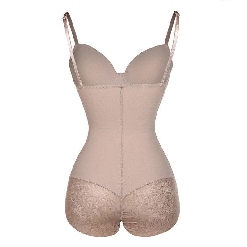 Zachte nylon/spandex dames bodyshaper met corrigerend effect. Vormt het lichaam voor een slanke, elegante look.