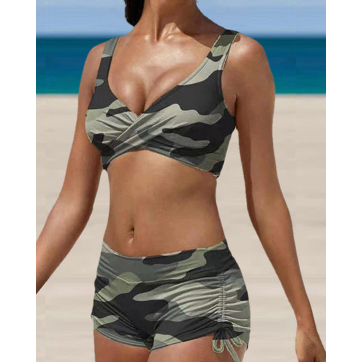 Dames corrigerende bikini, comfortabel en flatterend, perfect voor zomerse strand- of zwembaddagen.