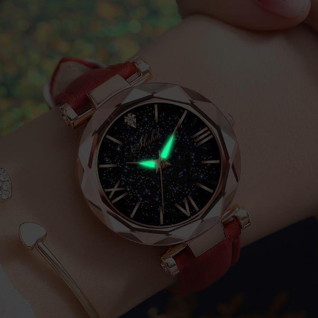 Trendy CuteWatch™ dameshorloge om de pols, een elegant sieraad dat elke vrouwelijke outfit compleet maakt.