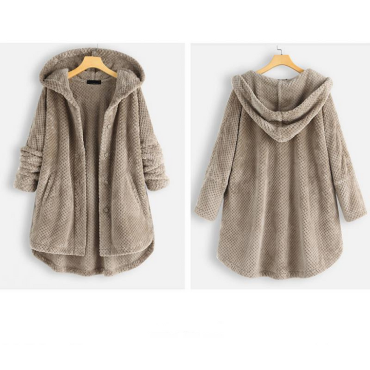 Ultiem comfortabel dames vest met capuchon, stijlvol en warm voor elke gelegenheid. Lange mouw.