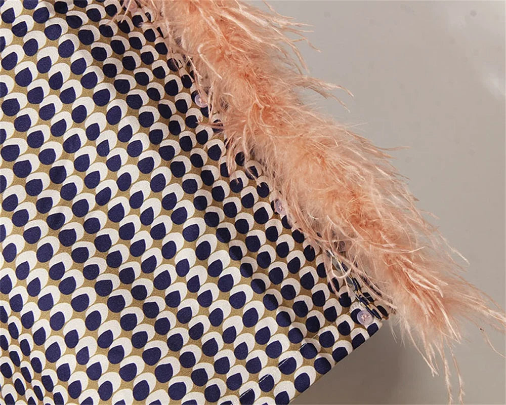Dames zomerset Maurelle: elegant bovenstuk en bijpassende chiffon rok met riem, voor een complete look.