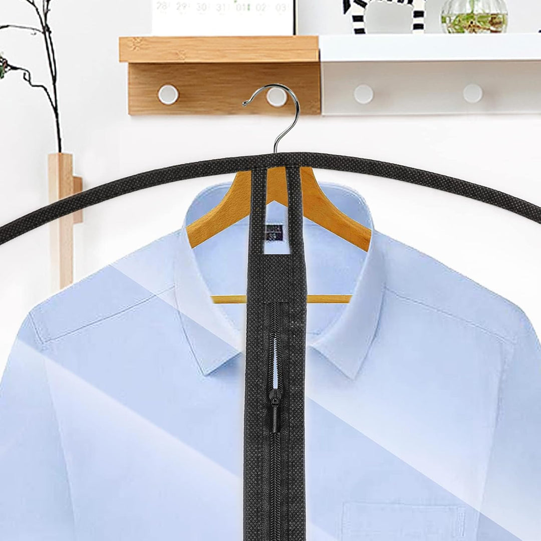 Stijlvolle kledingtas 140cm voor lange jurken, met handvatten en ritssluiting.